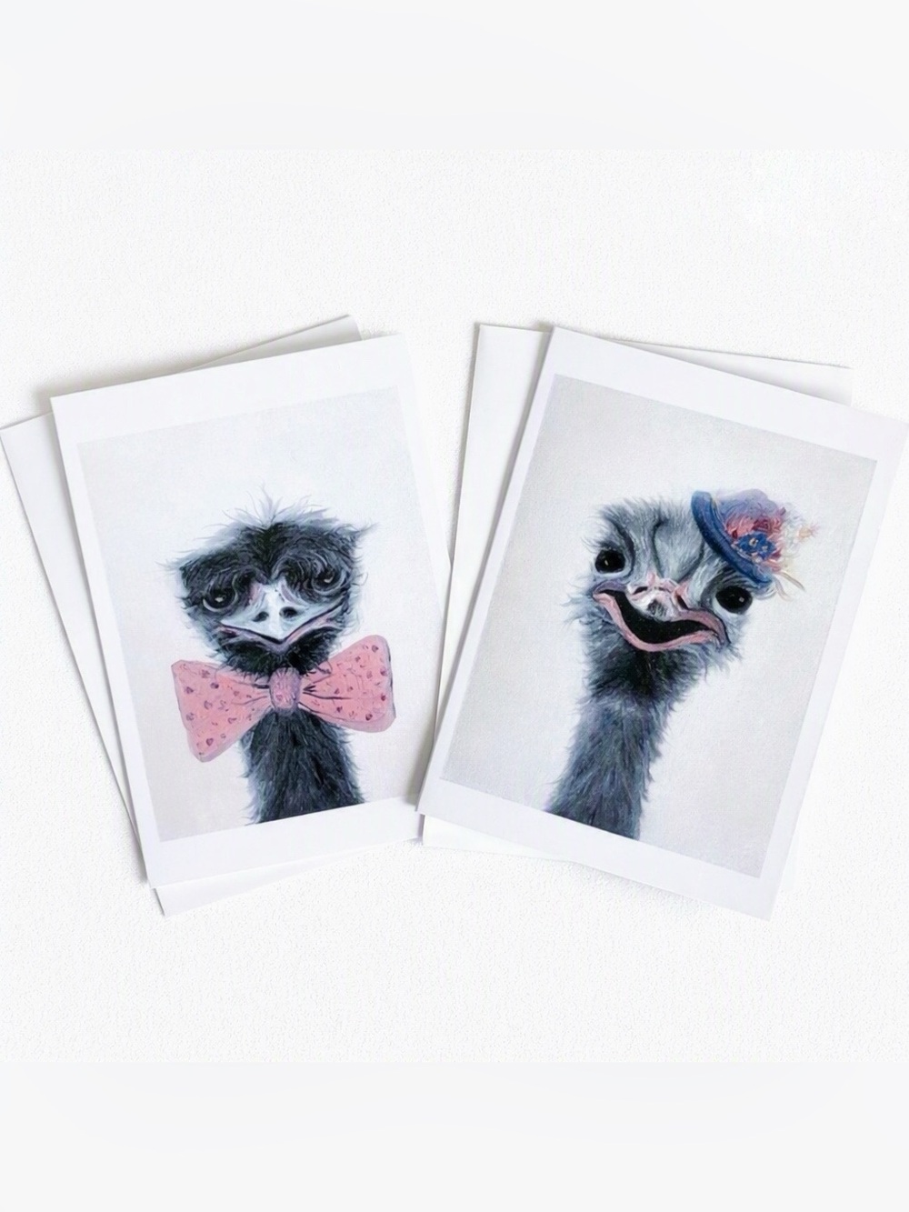 NWT Set of Blank Inside Note Cards Prints of Original Art